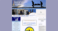 Desktop Screenshot of hartrescue.org.uk